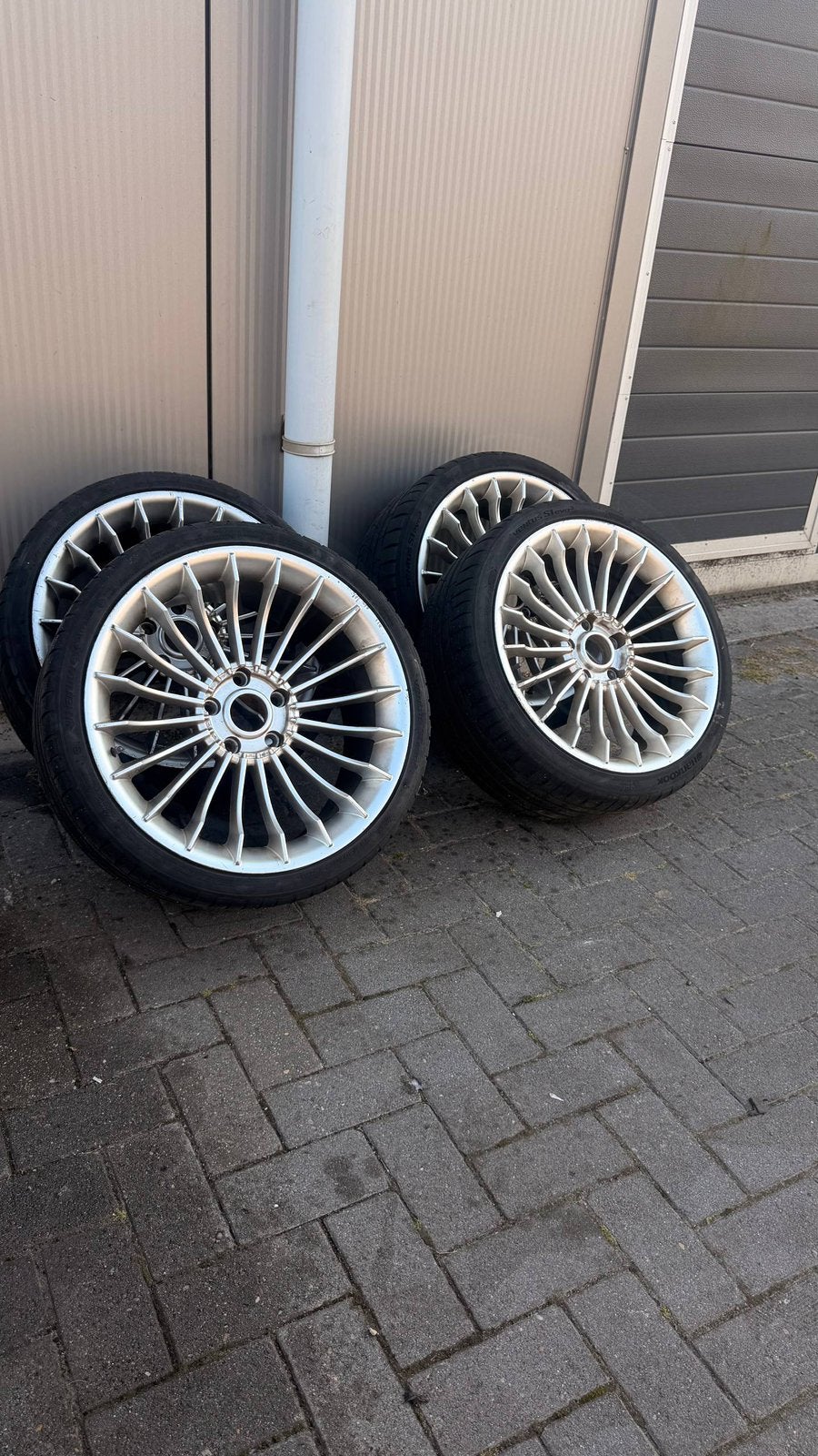 BMW 19 inch Alpina Style velgen met banden – E90/E91, Ophalen of Verzenden, 19 inch, Zomerbanden