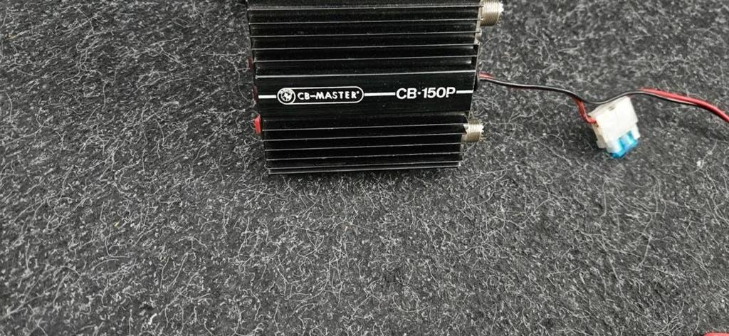 CB Masten 150P Linear rx,tx amp ,delay 12 volt ssb,fm,am€100, Telecommunicatie, Ophalen, Zo goed als nieuw, Zender en Ontvanger