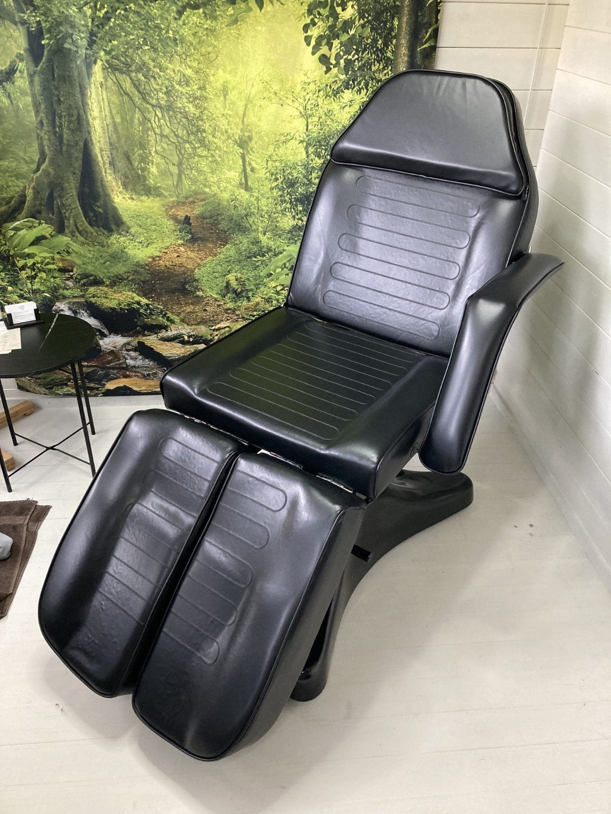 Pedicure/salon stoel (zoals goed als nieuw), Zwart, Leer, Ophalen of Verzenden, Zo goed als nieuw