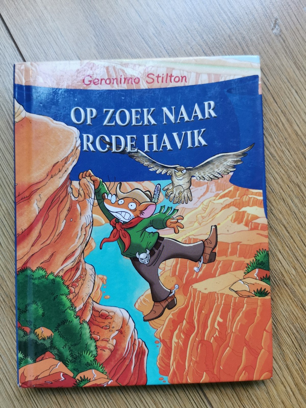 Geronimo Stilton - Op zoek naar Rode Havik, Verzenden, Gelezen, Geronimo Stilton, Fictie algemeen