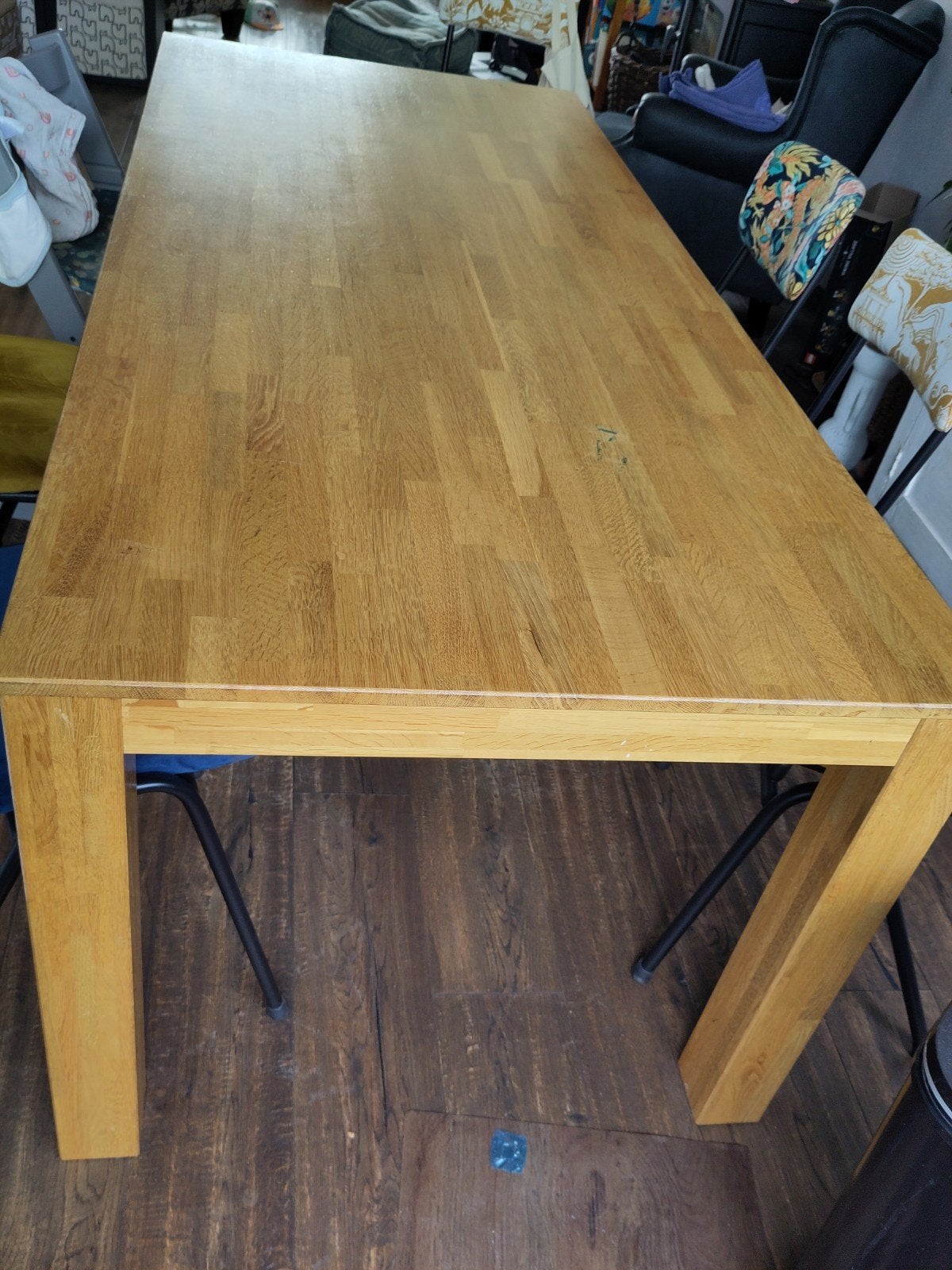 Eettafel gratis af te halen, Ophalen, Gebruikt, 200 cm of meer, 50 tot 100 cm