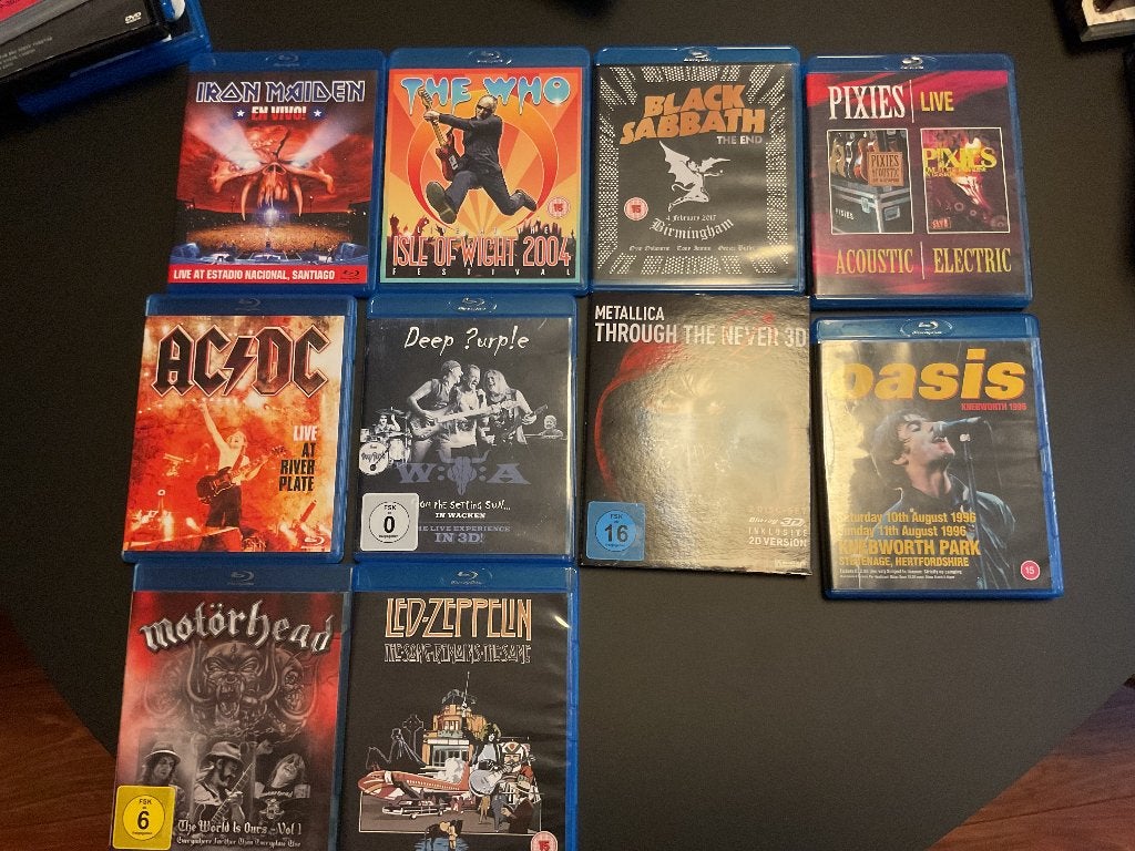 OPRUIMING !!! Blu ray concerten en ook dvd’s zie info, Cd's en Dvd's, Ophalen of Verzenden, Zo goed als nieuw, Concert, Muziek en Concerten