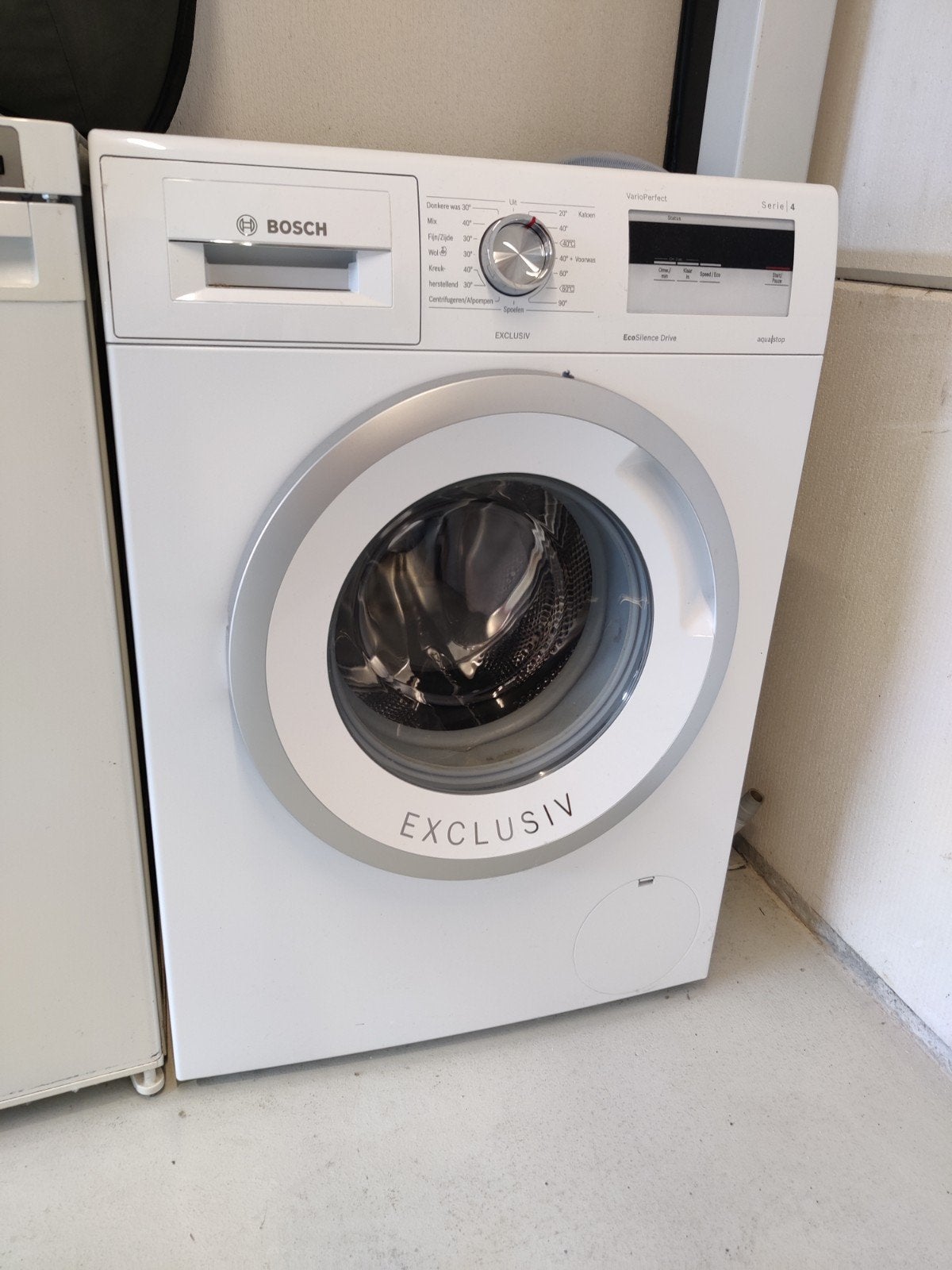 Bosch Serie 4 Varioperfect Wasmachine - Exclusiv, Ophalen, Wolwasprogramma, Zo goed als nieuw, Voorlader