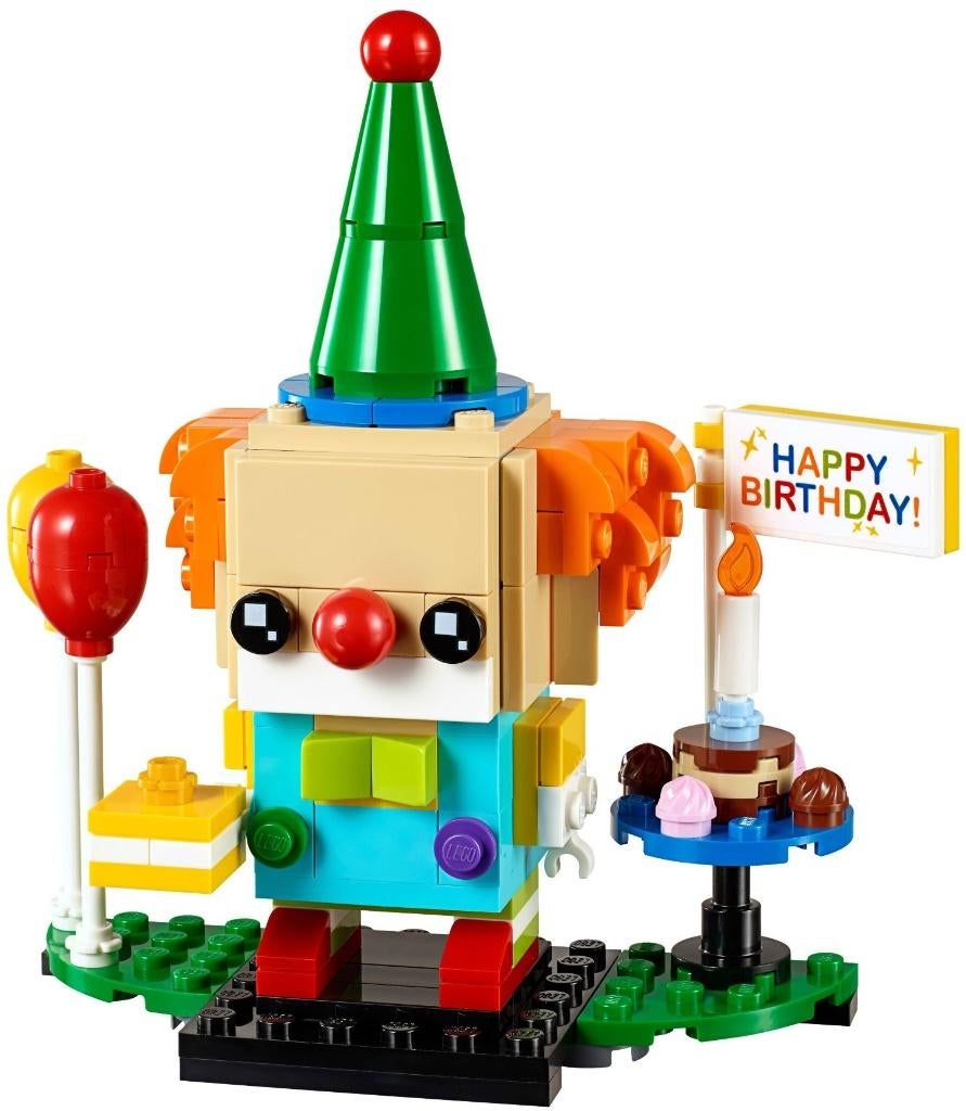 LEGO 40348 Birthday Clown (MISB), BrickHeadz, Lego, Nieuw, Ophalen of Verzenden