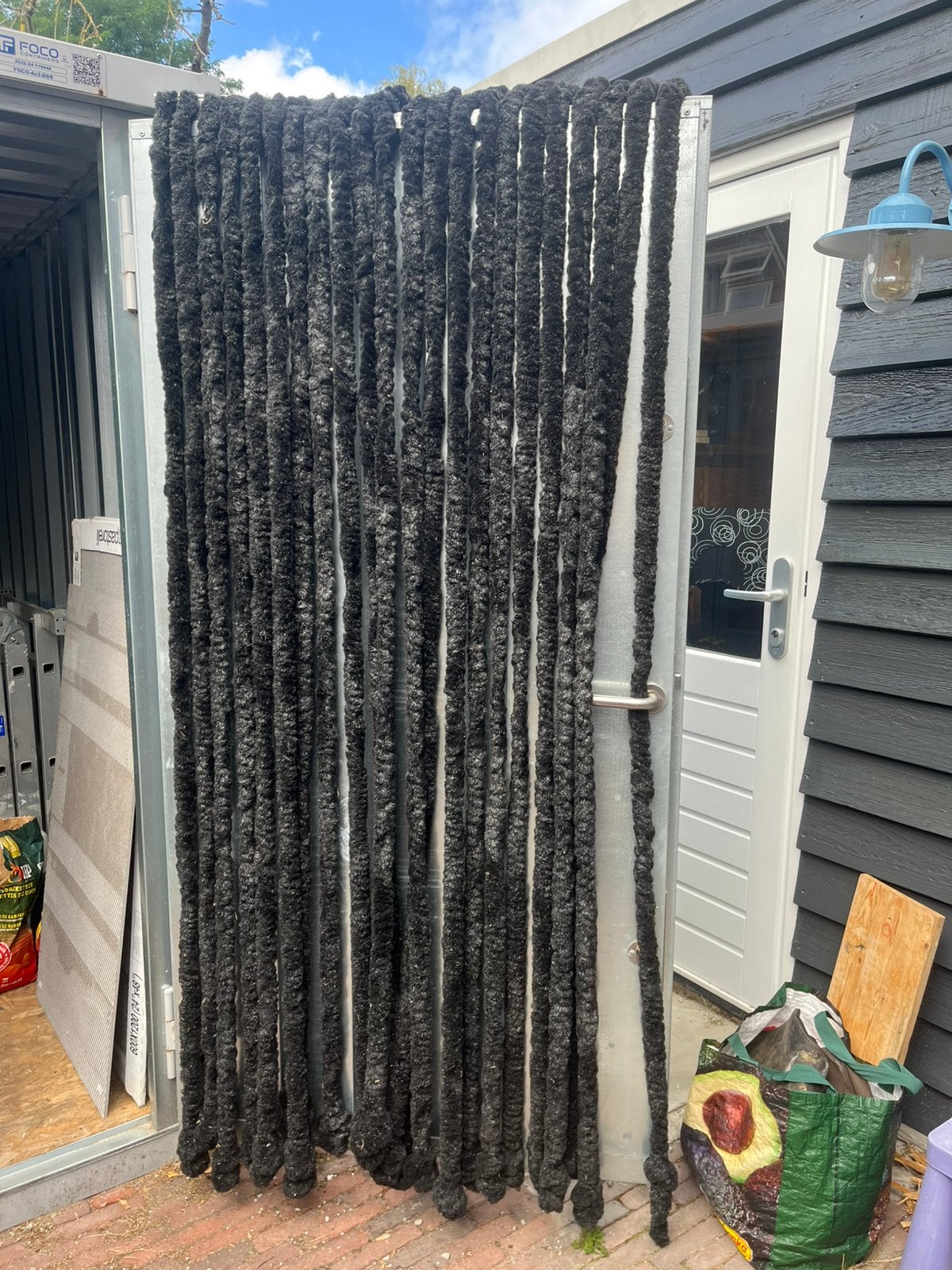 Vliegengordijn. Ik heb er twee, Tuin en Terras, Tuinhekken en Hekwerk, Ophalen, Zo goed als nieuw, Overige materialen, Overige typen