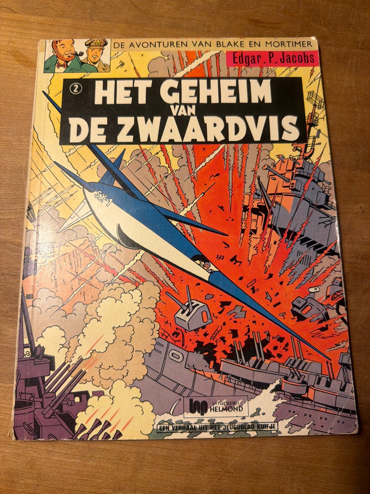 Blake en Mortimer - Het Geheim van de Zwaardvis (deel 2), Eén stripboek, Ophalen of Verzenden, Gelezen