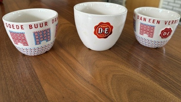 Douwe Egberts mokken, Nieuw, Ophalen of Verzenden, Overige stijlen, Kop(pen) en/of Schotel(s)