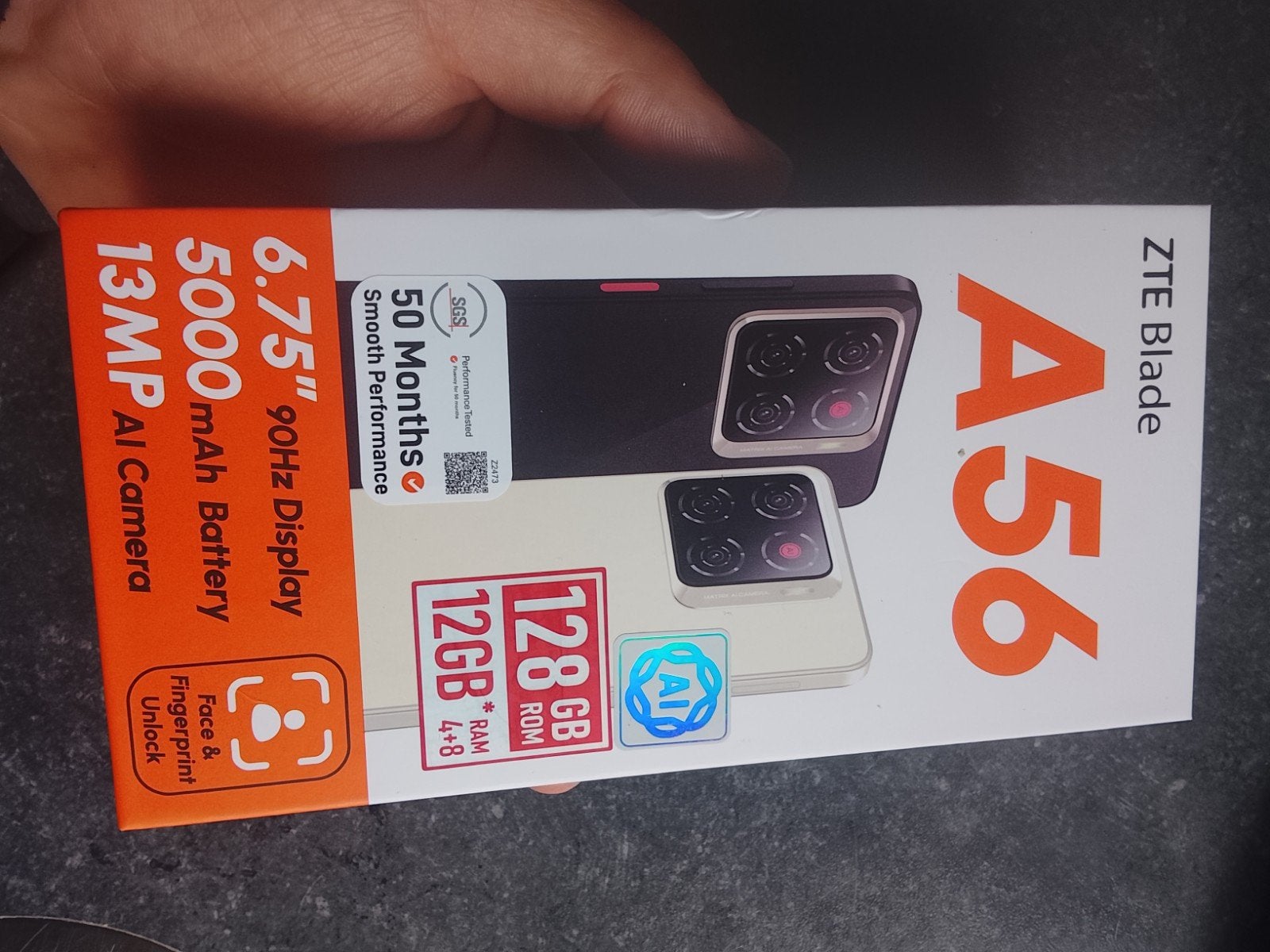 Zte a56 nieuw verzegeld in doos, Ophalen, Nieuw, Overige typen