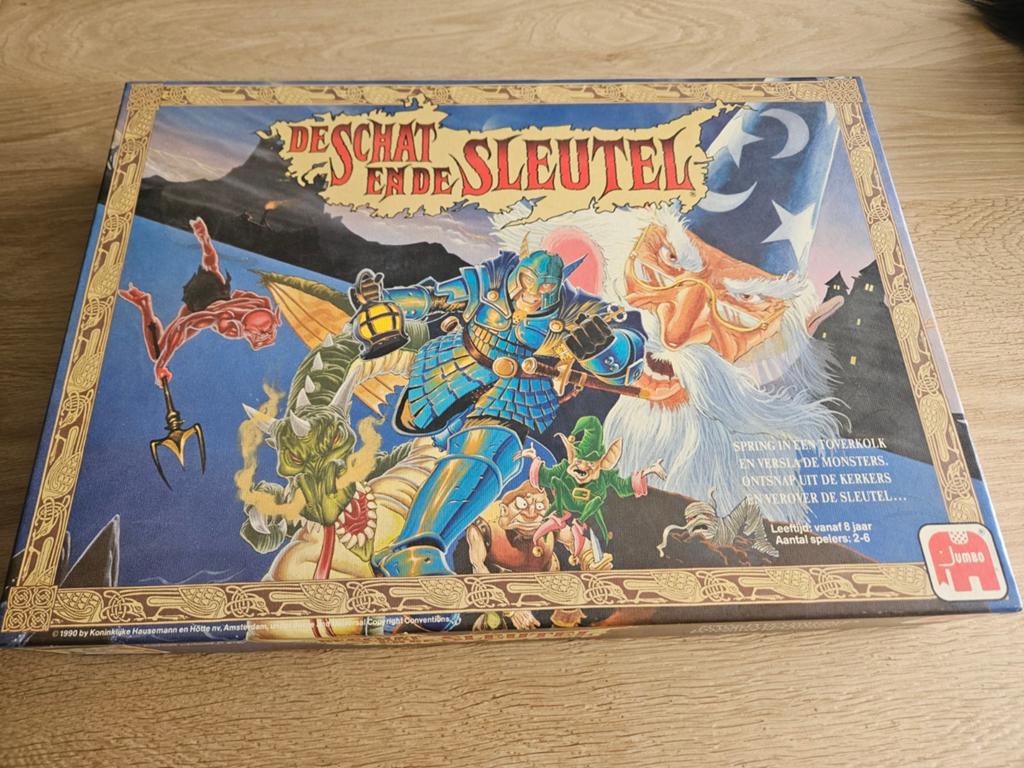 De Schat en de Sleutel - Bordspel Jumbo (Zo goed als nieuw), Hobby en Vrije tijd, Gezelschapsspellen | Bordspellen, Vijf spelers of meer