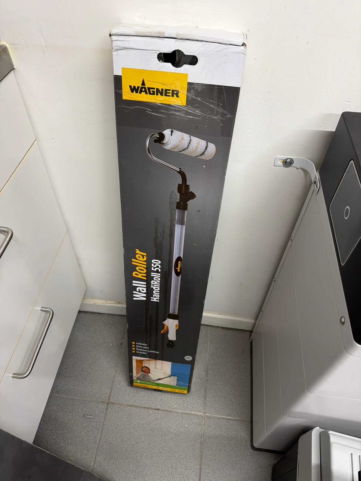 Wagner Wall Roller HandiRoll 550 - Nieuw in doos, Doe-het-zelf en Verbouw, Ophalen of Verzenden, Nieuw, Verfroller