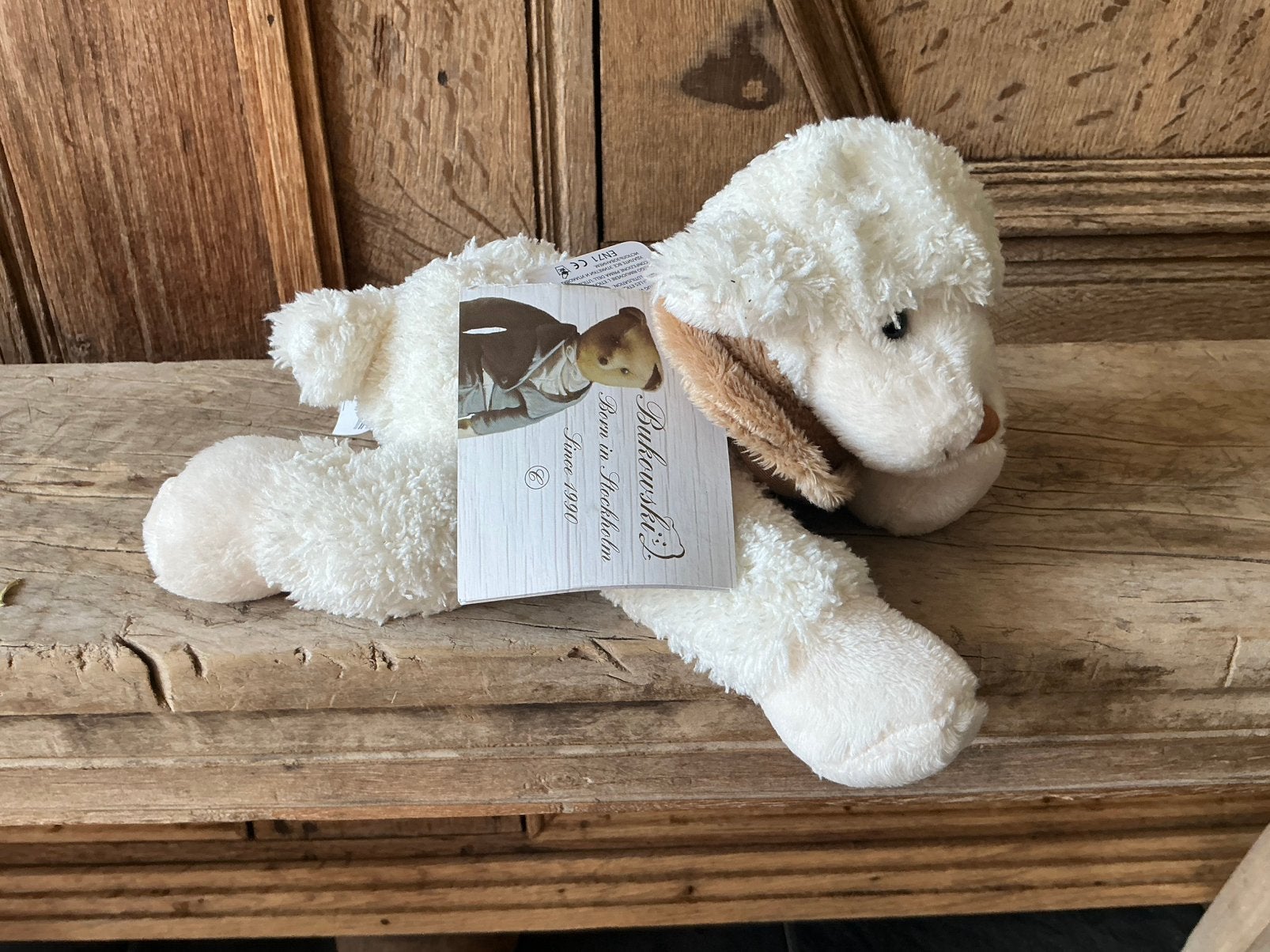 AANBIEDING Bukowski knuffel lammetje Lazy Lefty, Kinderen en Baby's, Ophalen of Verzenden, Nieuw