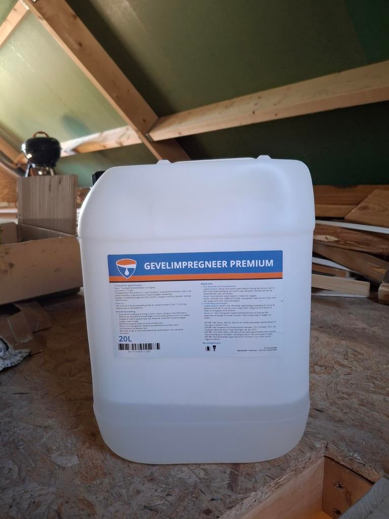 Gevelimpregneer Premium 3 a 4Liter - Bescherm uw gevel!, Ophalen, Overige kleuren, Nieuw, Beits