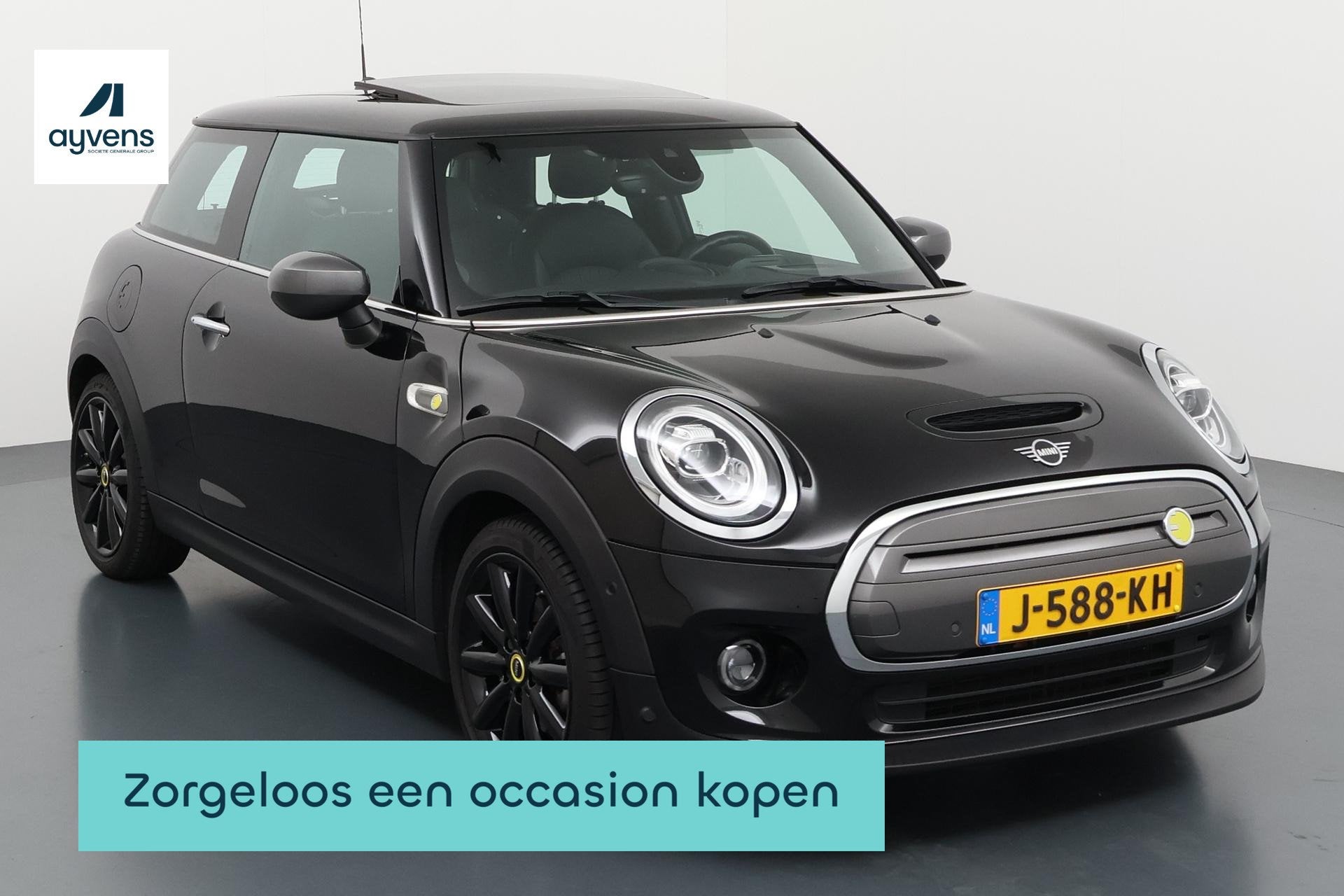 MINI Electric Yours 33 kWh Elektrisch genieten met een vleug, Auto's, Automatische klimaatregeling, Gebruikt, 33 kWh, 4 stoelen