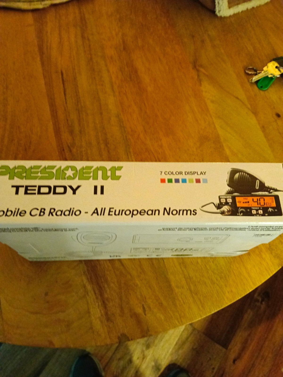 president Teddy 2, Ophalen, Nieuw, Zender en Ontvanger
