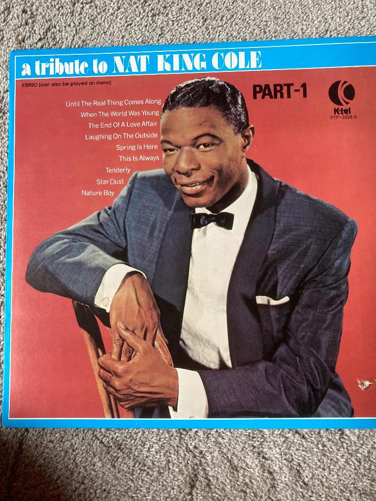 Nat King Cole A Tribute To Nat King Cole, Ophalen of Verzenden, Zo goed als nieuw, Overige formaten, Jazz
