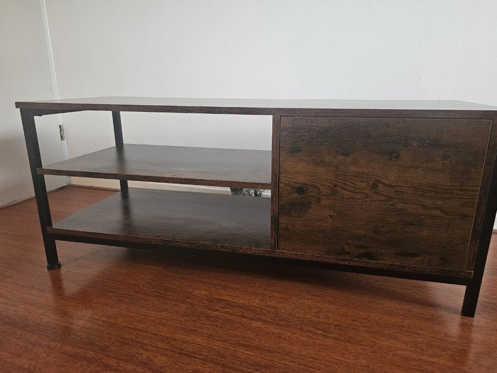 Zeer stevig Industrieel TV-Meubel / Lowboard – 110 cm, 100 tot 150 cm, Zo goed als nieuw, Minder dan 100 cm, 25 tot 50 cm
