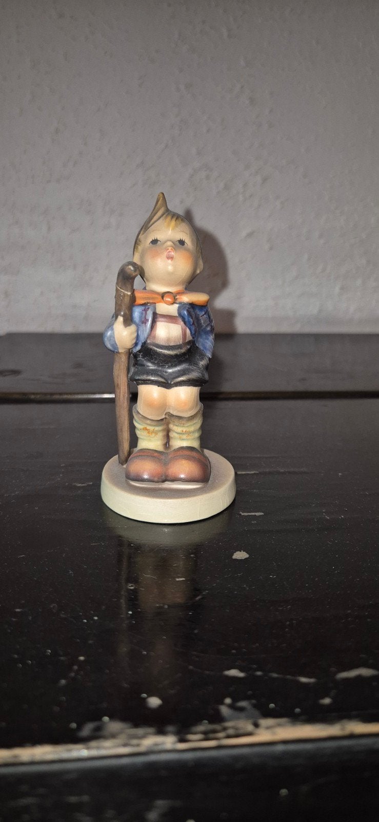 Vintage Hummel beeldje: Jongen met wandelstok, Ophalen
