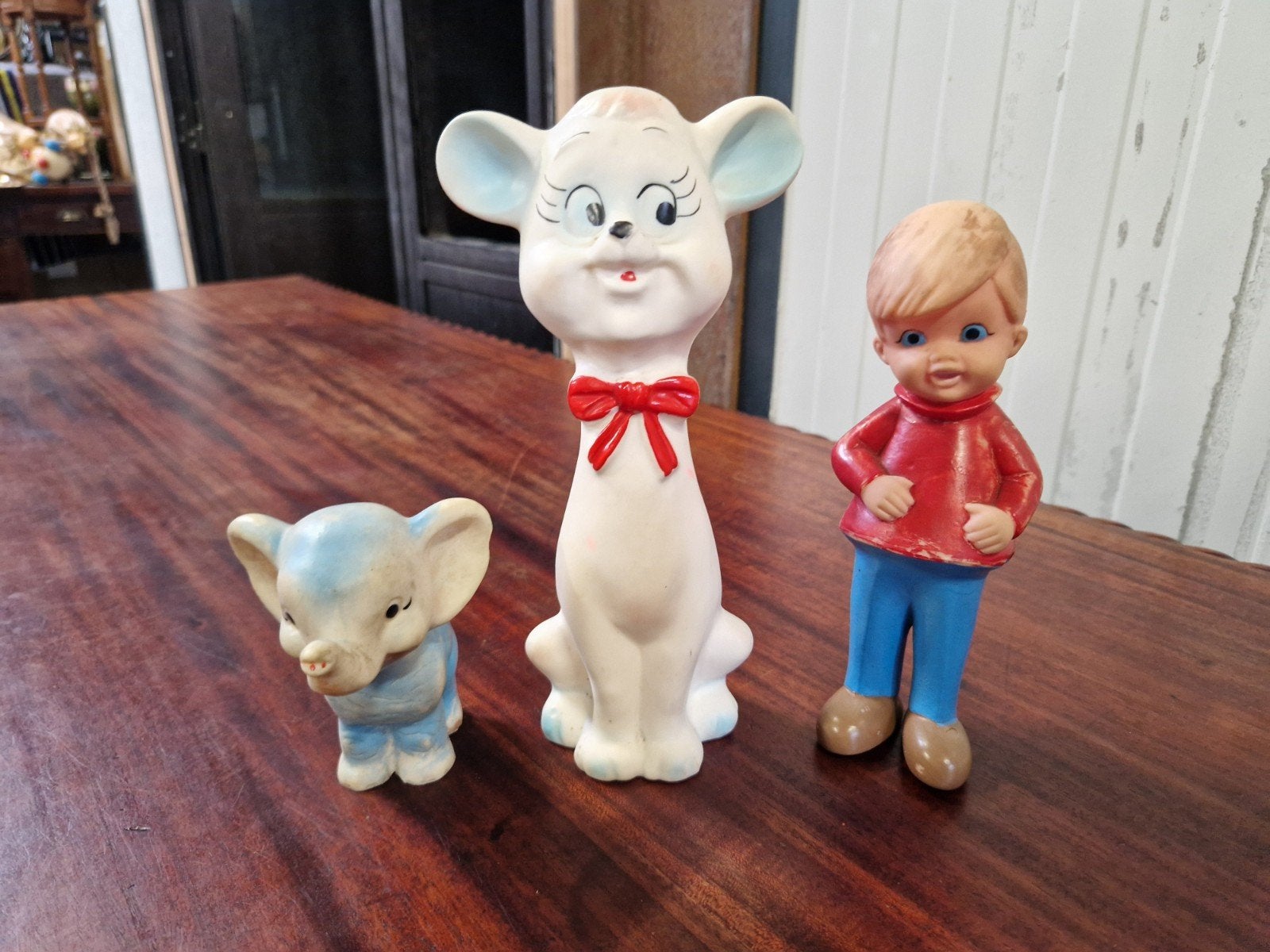 Antieke piepbeestjes, Ophalen of Verzenden