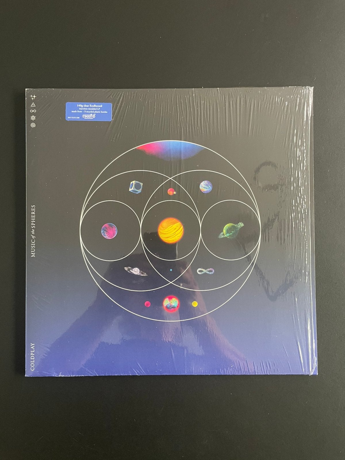 LP Coldplay - Music of the Spheres | clear vinyl, Ophalen of Verzenden, Zo goed als nieuw, 12 inch