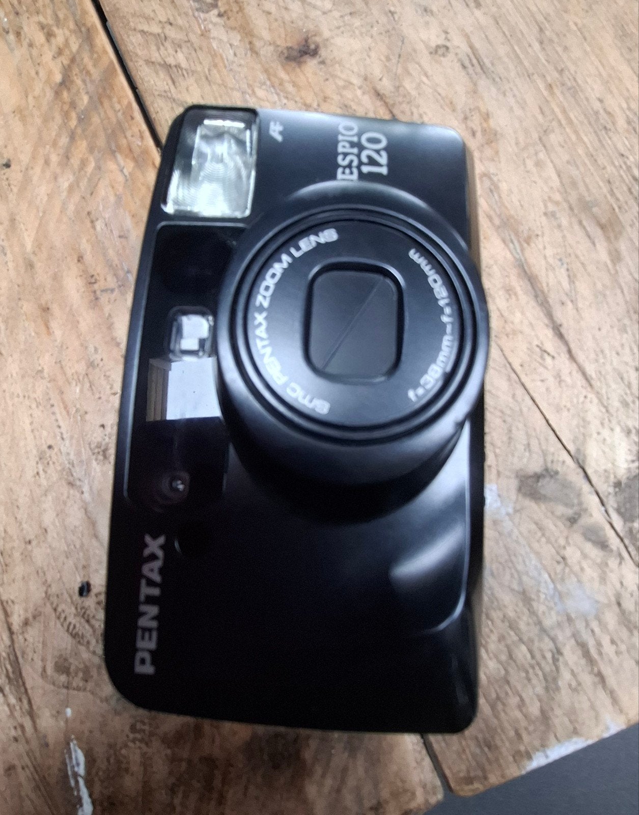 Pentax Espio 120 compact camera met 2 rolletjes, Ophalen of Verzenden, Gebruikt, Compact, Pentax