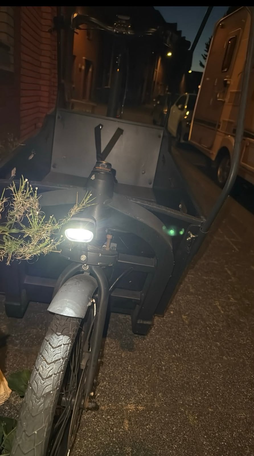 Elektronische bakfiets Cangoo, Fietsen en Brommers, Ophalen, Zo goed als nieuw, 4 kinderen of meer