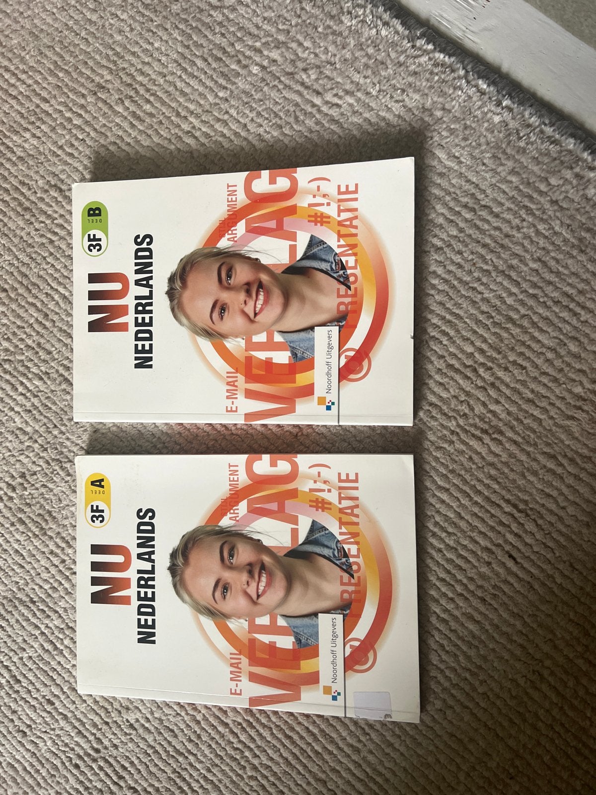 Nu Nederlands 3F A & B - Noordhoff Uitgevers, Boeken, Ophalen of Verzenden, Zo goed als nieuw, Nederlands