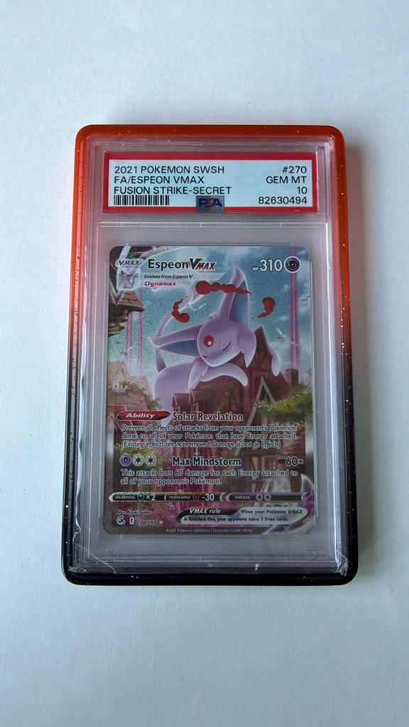 Espeon Vmax alternate art psa 10, Ophalen of Verzenden, Nieuw, Losse kaart