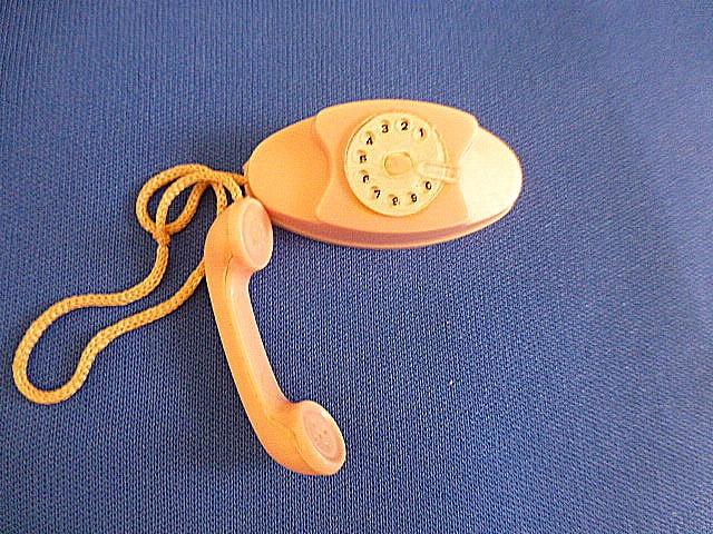 Vintage Barbie Skipper telefoon, Verzenden, Zo goed als nieuw, Accessoires