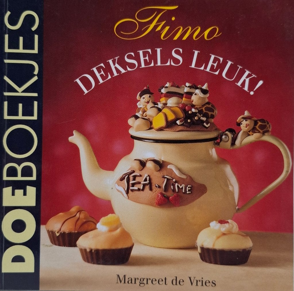 DOEBOEKJE Fimo Deksels Leuk NIEUW - Margreet de Vries
