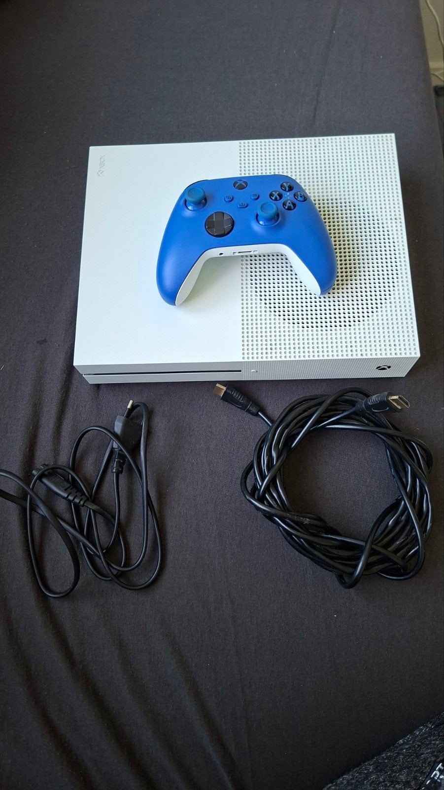 Xbox One S met controller, kabels en Razer headset, Ophalen, Gebruikt, Met 1 controller, Xbox One S