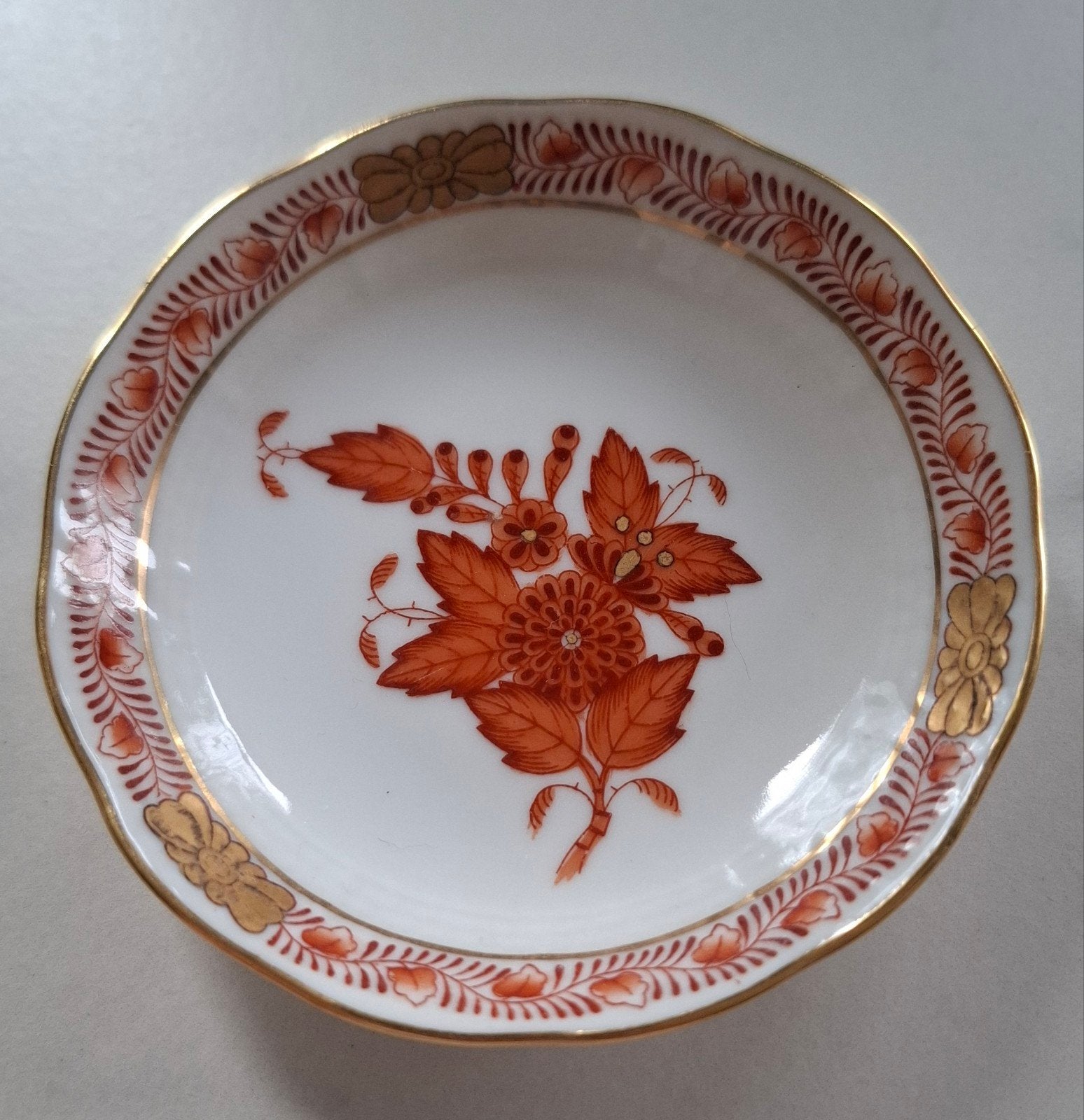 Herend Hungary klein schaaltje, Apponyi orange, onbeschadigd, Ophalen of Verzenden