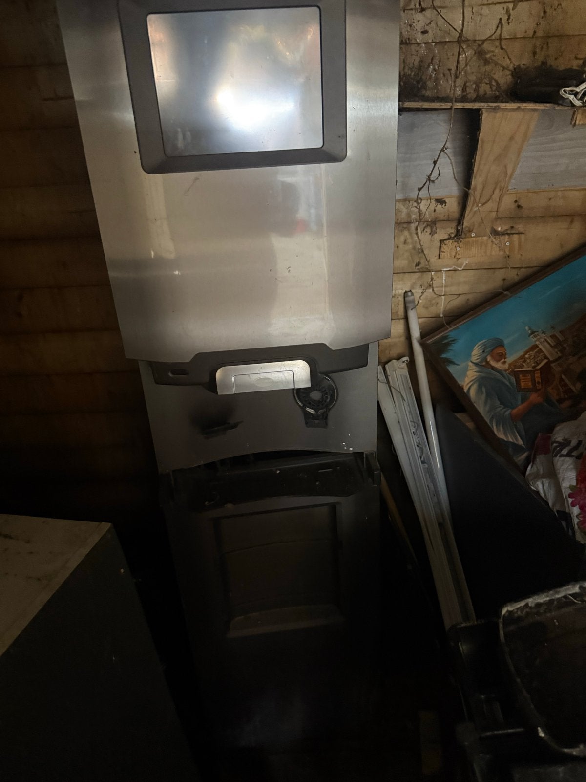 Koffieautomaat met muntinworp - Virtu II, Gebruikt, 10 kopjes of meer, Koffiemachine, Koffiebonen