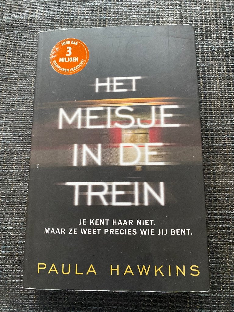 Thriller het meisje in de trein, Ophalen of Verzenden, Nieuw