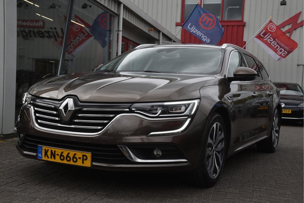 Renault Talisman Estate 1.6 TCe 150PK Intens LED | Navi | DA, 1618 cc, Gebruikt, 4 cilinders, Leder en Stof