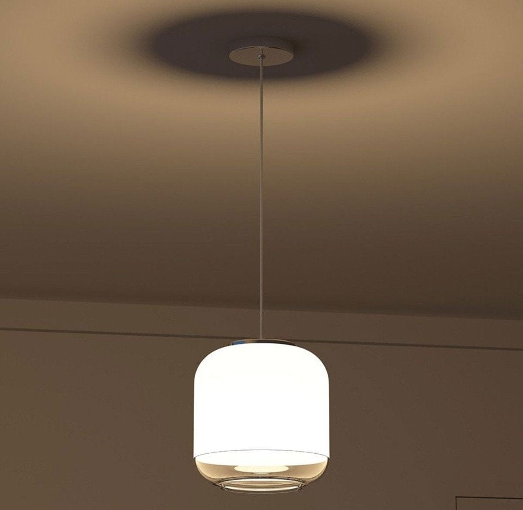 Plafondlamp PHILIPS myLiving Aleander Chrome 20W -35% OFF!!!, Ophalen of Verzenden, Nieuw, Glas, E27 (groot)