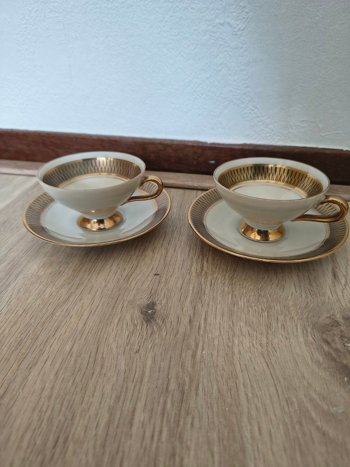 2 luxueuze porseleinen kopjes van Winterling, Ophalen of Verzenden