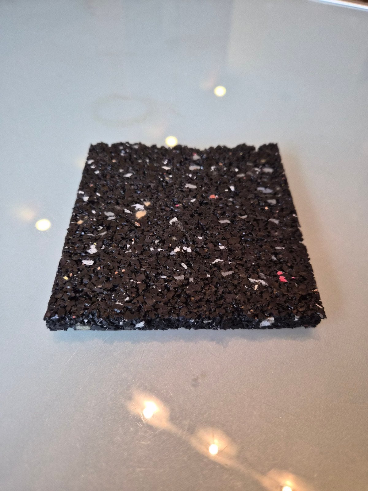 Rubber tegeldrager 10x10x1cm voor  op bitumen dak, Ophalen of Verzenden, Nieuw