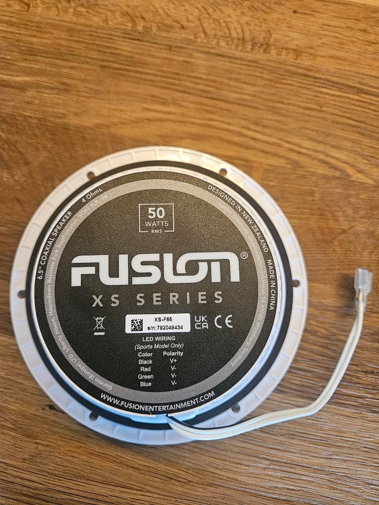 Marine Speaker Fusion XS Series  XS-F65 50 watt 6,5", Ophalen, Nieuw, Overige typen, Zeilboot of Motorboot