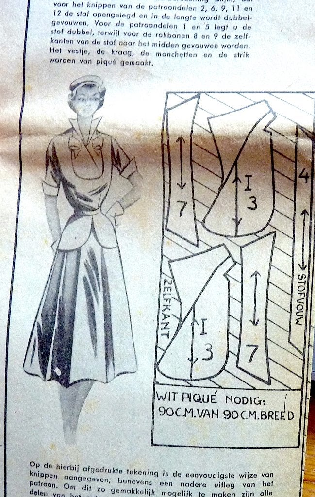 5 VINTAGE patronen kant & klaar voor de vrouw, Overige merken, Overige typen, Verzenden, Vrouw