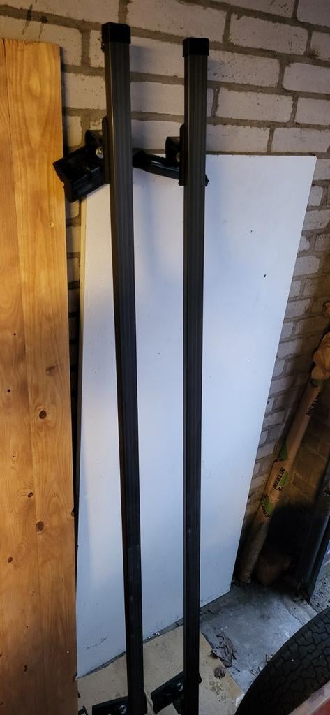 VW T5 Amos  Dakdragers met slot - T profiel montage, Ophalen, Gebruikt