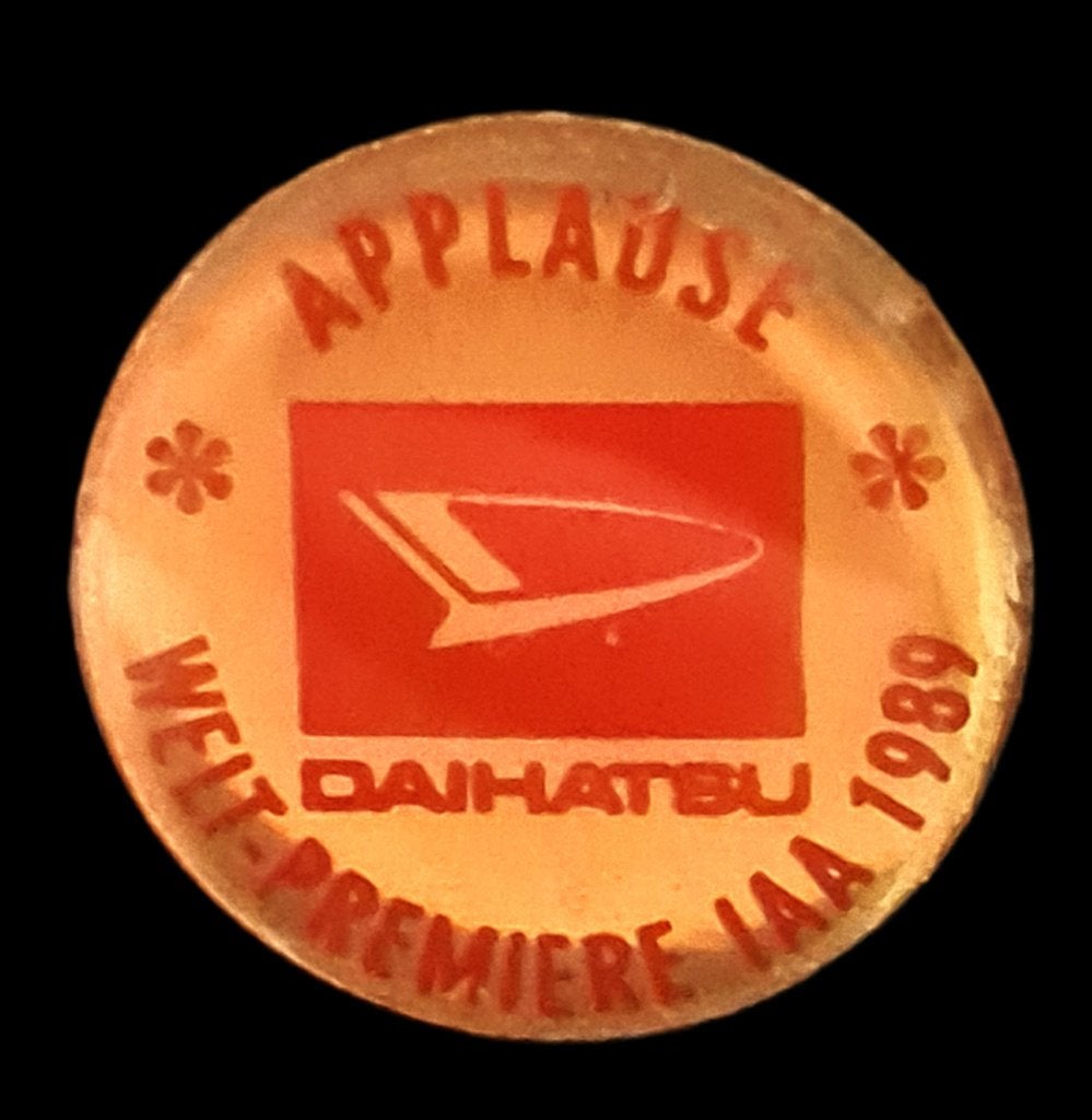 Daihatsu speld- Applause IAA 1989, Verzenden, Nieuw, Transport, Speldje of Pin
