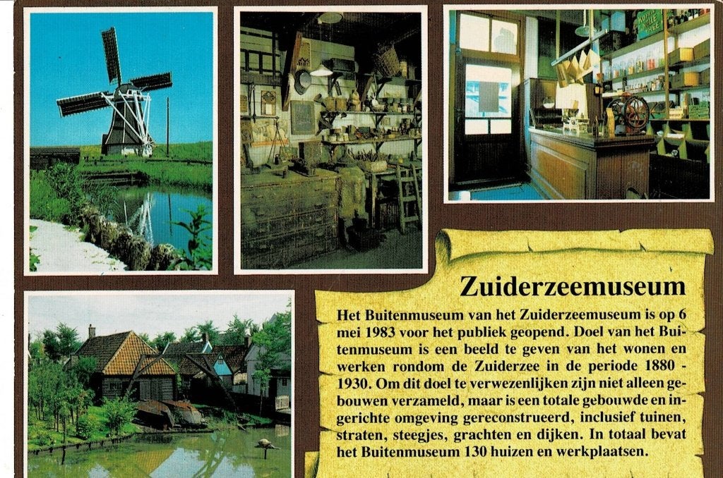 Enkhuizen, Zuiderzeemuseum, Ophalen of Verzenden, 1960 tot 1980, Gelopen, Noord-Holland