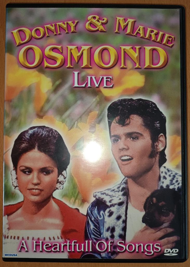 Donny & Marie Osmond  (Live DVD), Alle leeftijden, Ophalen of Verzenden, Zo goed als nieuw