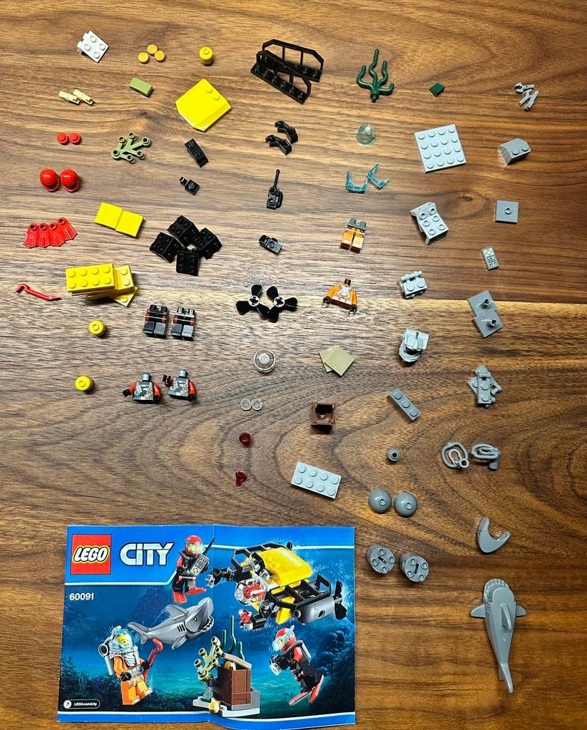 LEGO City 60091, Ophalen, Gebruikt, Jongen of Meisje