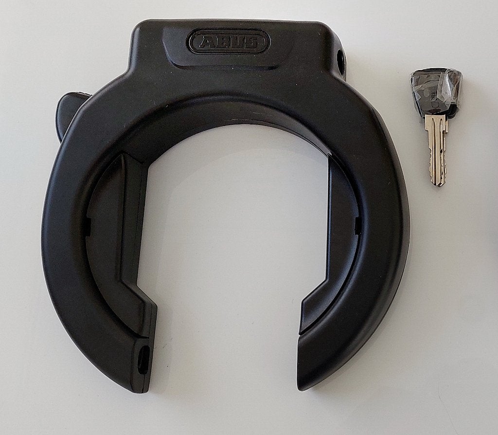 ABUS ringslot met sleutels, Ophalen of Verzenden, Zo goed als nieuw, Ringslot