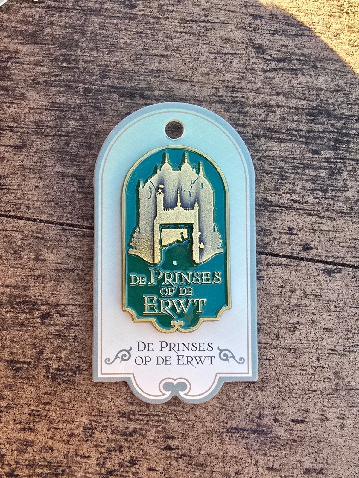 Efteling de prinses op de erwt pin epp 485, Ophalen of Verzenden, Nieuw, Button of Speldje