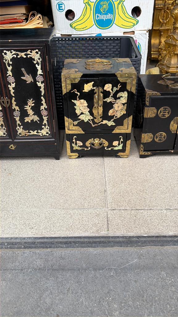 3 antieke chinese juwelen kastjes, Antiek en Kunst, Ophalen