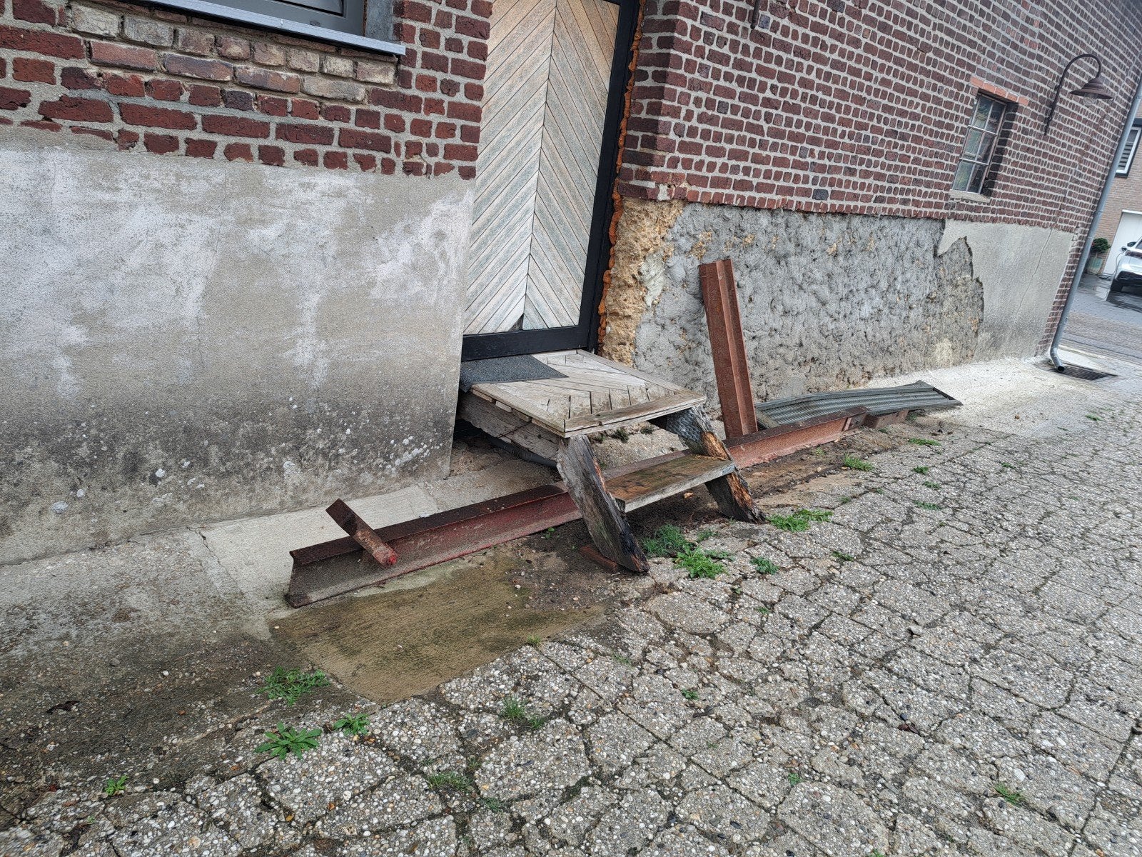 UPE180 Stalen balk 4.38m - Robuust en veelzijdig, Doe-het-zelf en Verbouw, Metalen, Ophalen, Gebruikt, IJzer