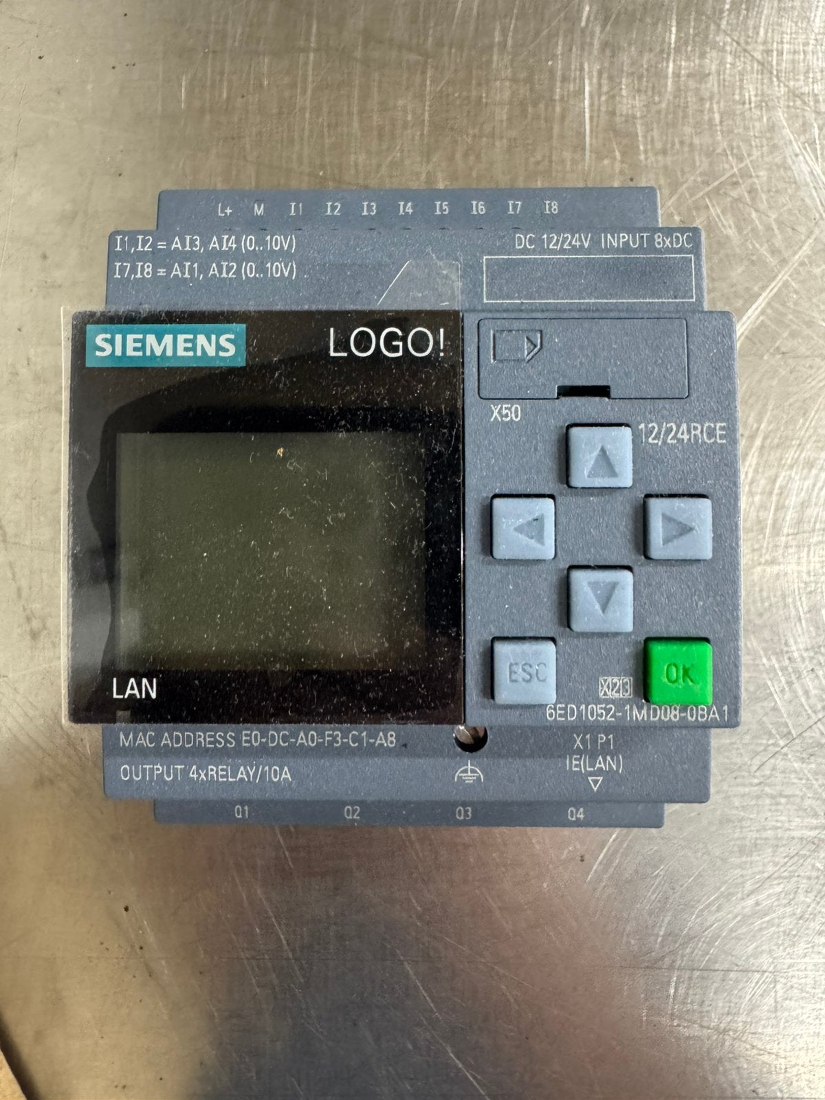 Siemens Logo! 6ED1052-1MD08-0BA1, Ophalen of Verzenden, Nieuw