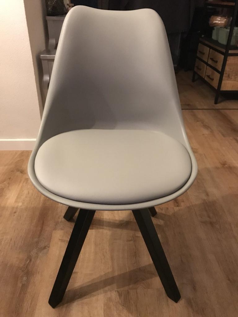 Stoel Splinter Nieuw, Ophalen, Zo goed als nieuw, Grijs, Eén